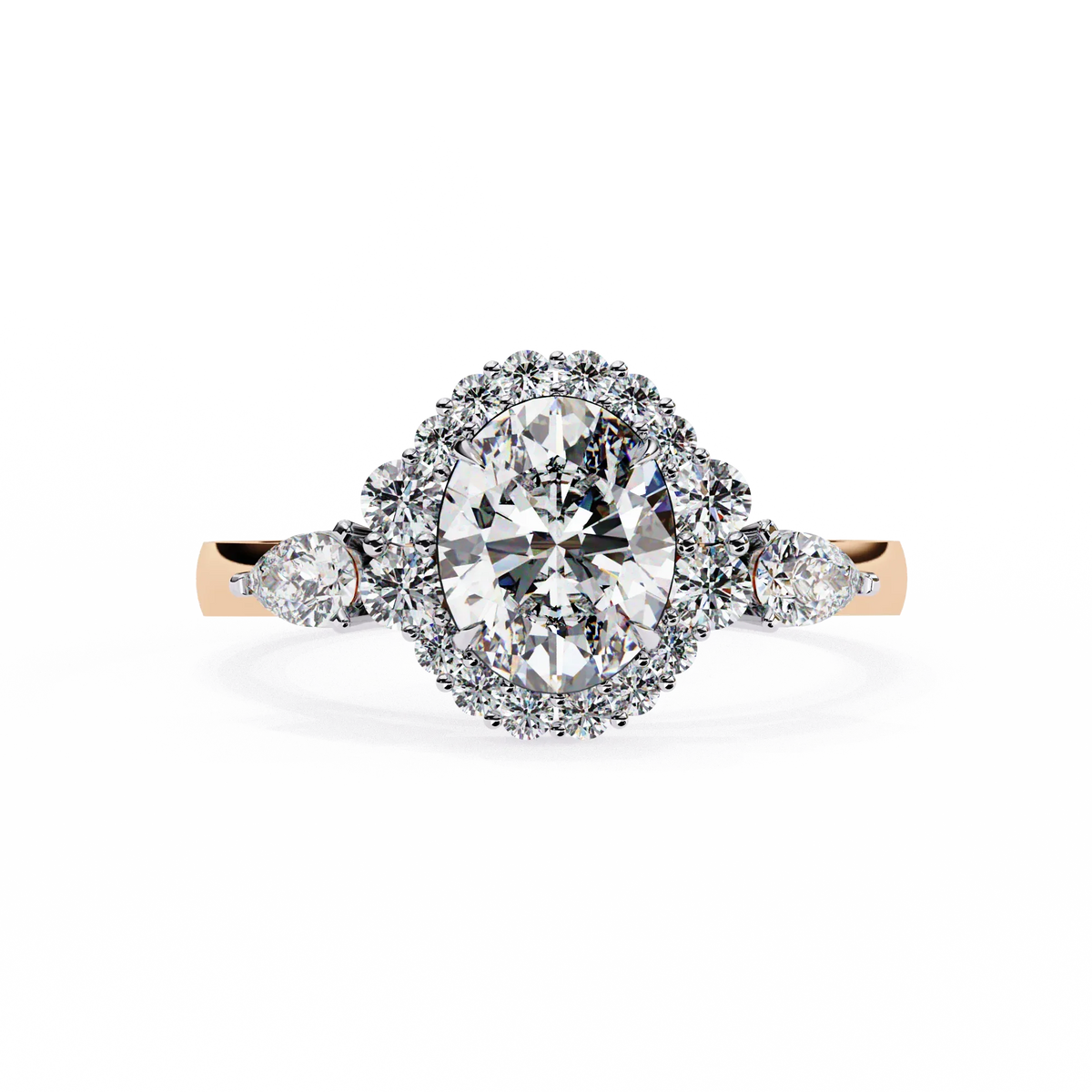 Oval Lab Grown Diamond Ring - Ophiratbf