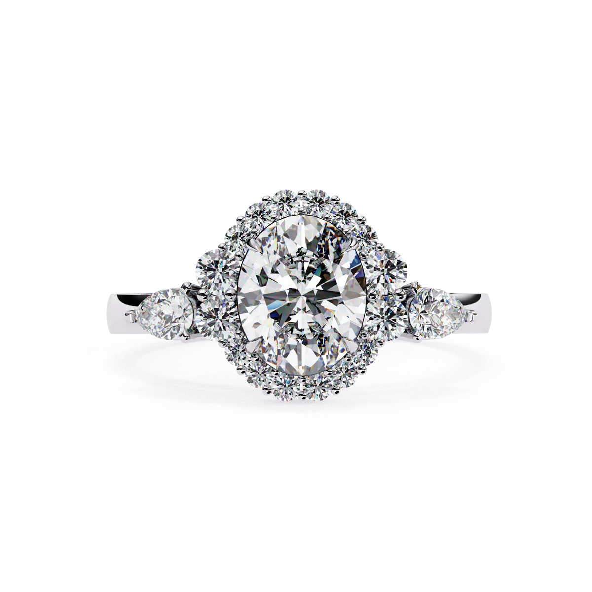 Oval Lab Grown Diamond Ring - Ophiratbf