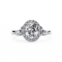 Oval Lab Grown Diamond Ring - Ophiratbf