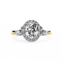 Oval Lab Grown Diamond Ring - Ophiratbf