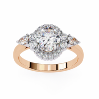 Oval Lab Grown Diamond Ring - Ophiratbf