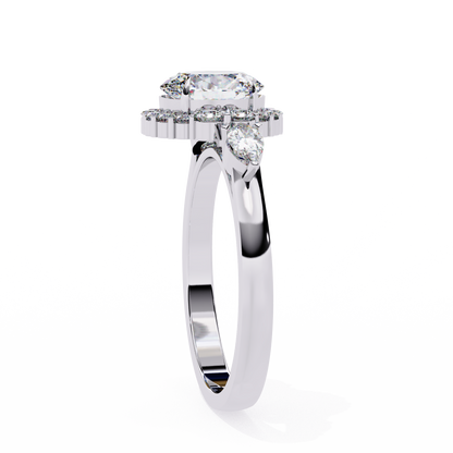 Oval Lab Grown Diamond Ring