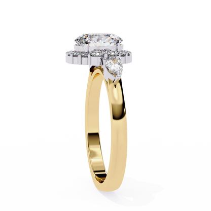 Oval Lab Grown Diamond Ring