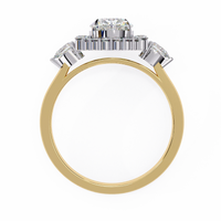 Oval Lab Grown Diamond Ring - Ophiratbf