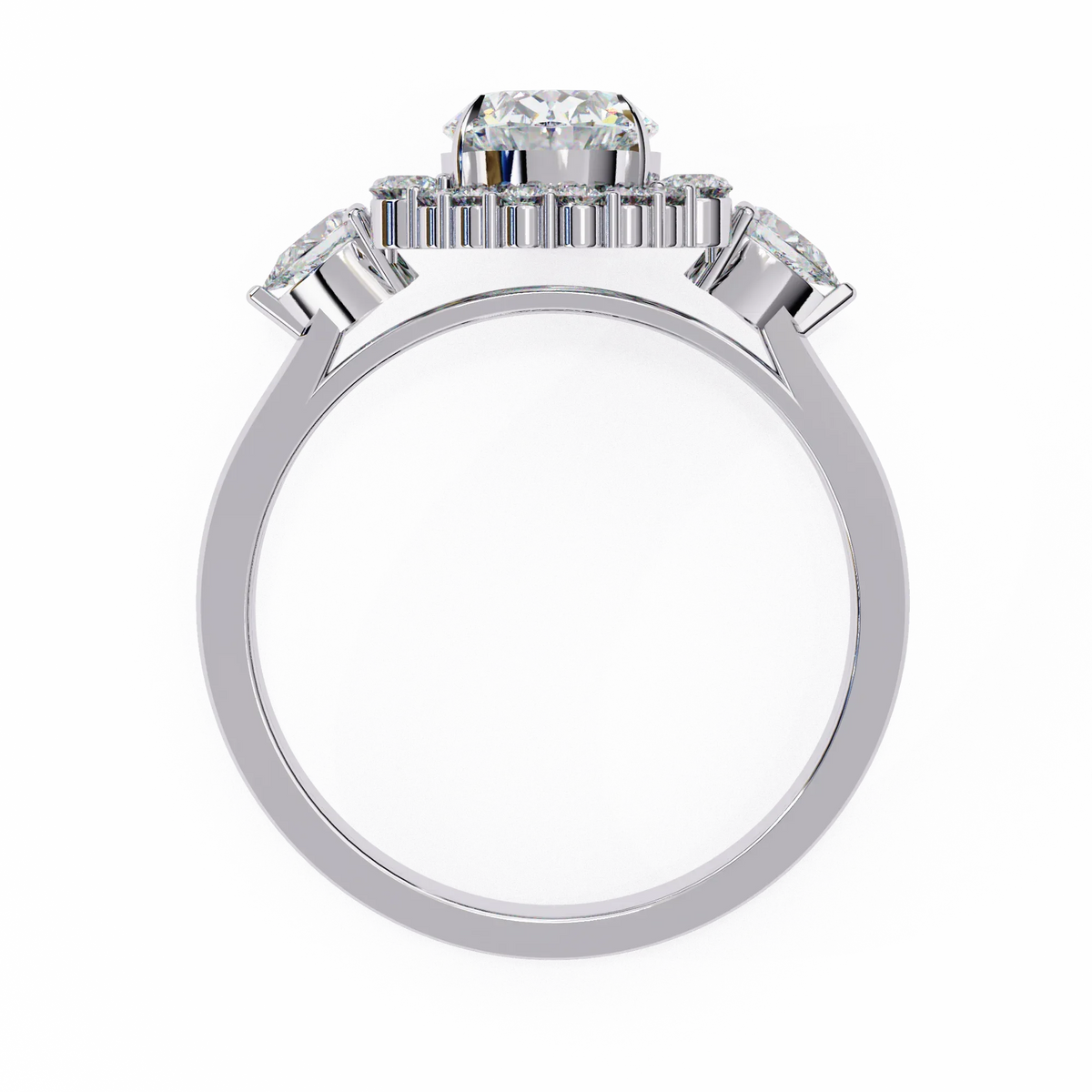 Oval Lab Grown Diamond Ring - Ophiratbf