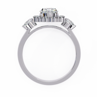 Oval Lab Grown Diamond Ring - Ophiratbf