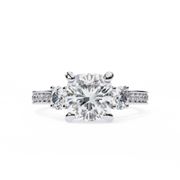 Trinity Radiance Lab Grown Diamond Ring - Ophiratbf