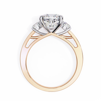 Trinity Radiance Lab Grown Diamond Ring - Ophiratbf