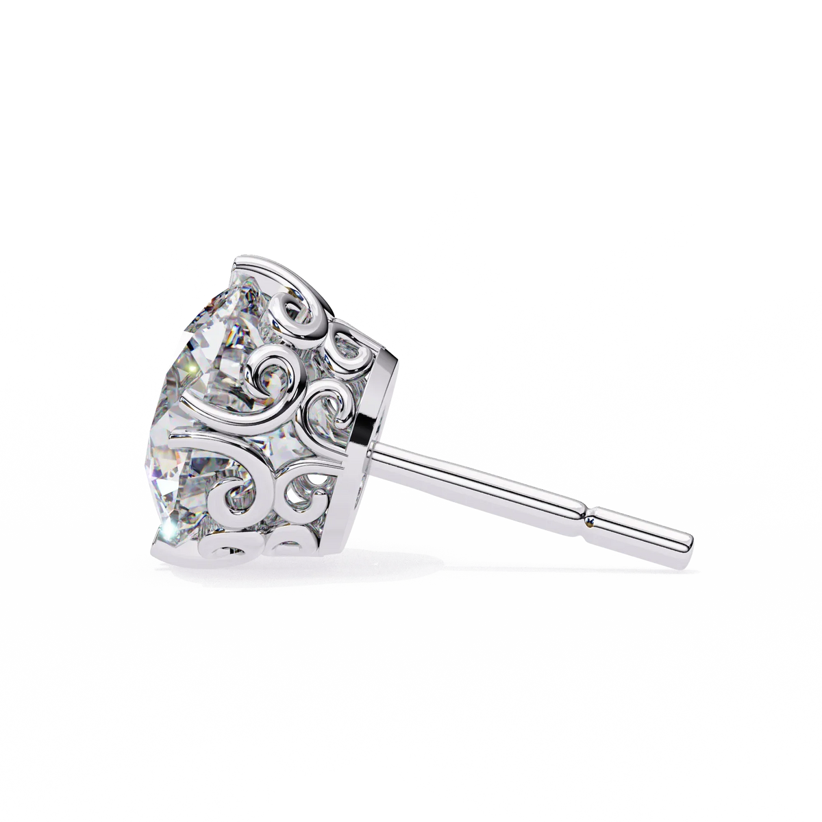 Victorian Dream Lab Grown Diamond Studs - Ophiratbf