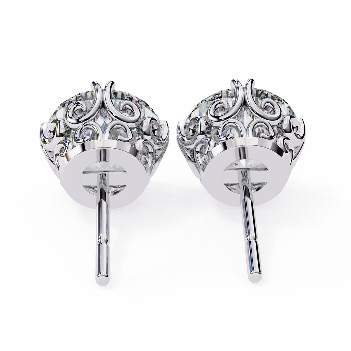 Victorian Dream Lab Grown Diamond Studs - Ophiratbf