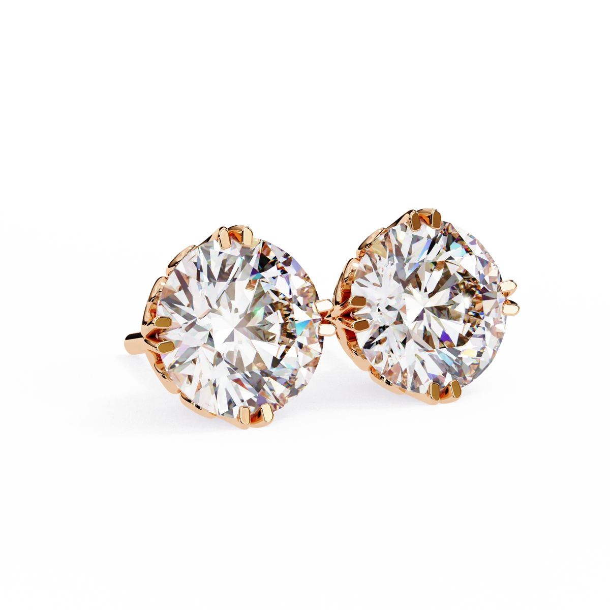 Victorian Dream Lab Grown Diamond Studs - Ophiratbf