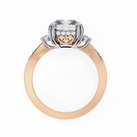 Radiant Majesty Lab Grown Diamond Ring - Ophiratbf