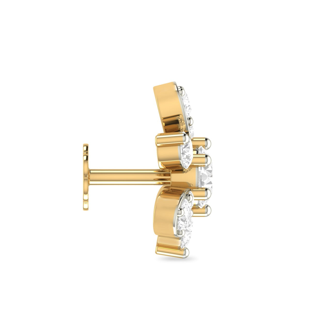 the lalena diamond nosepin