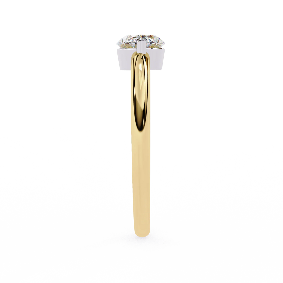 Pure Grace Oval Lab Grown Diamond Ring - Ophiratbf
