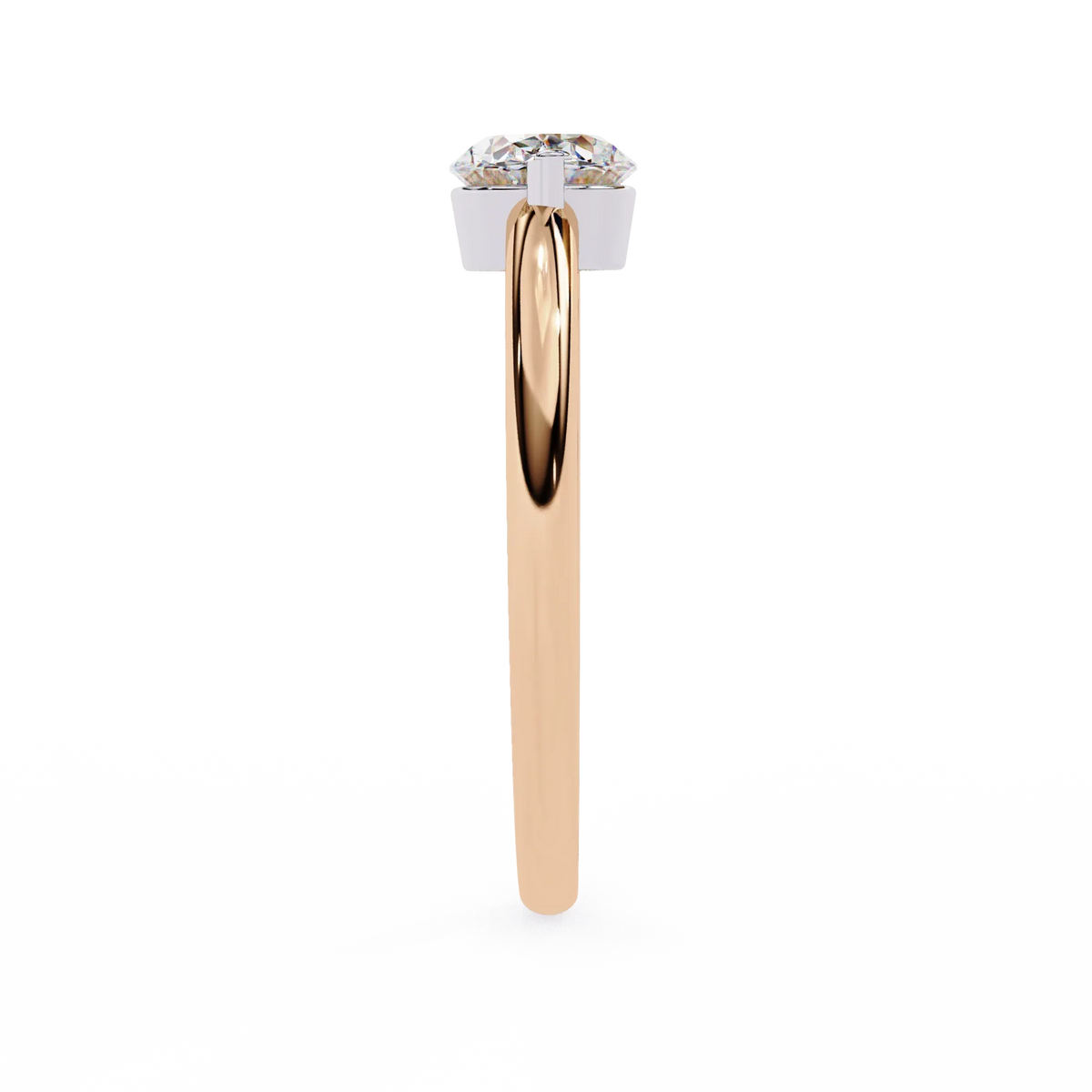 Pure Grace Oval Lab Grown Diamond Ring - Ophiratbf