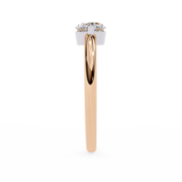 Pure Grace Oval Lab Grown Diamond Ring - Ophiratbf