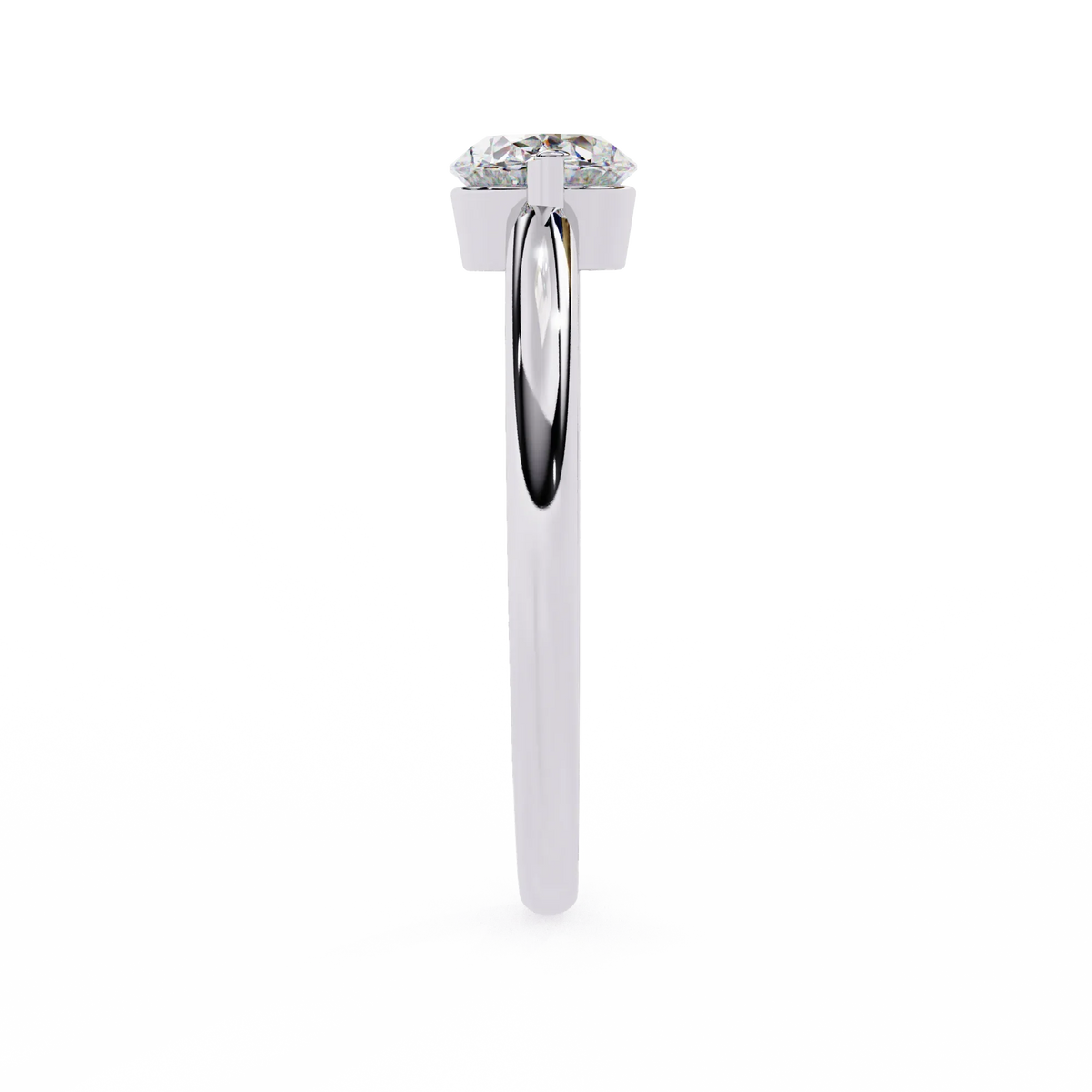 Pure Grace Oval Lab Grown Diamond Ring - Ophiratbf