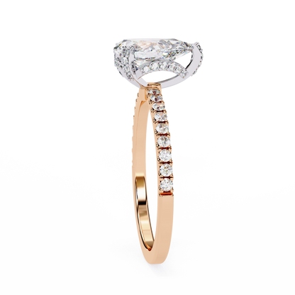 Eternal Drop Pear Lab Grown Diamond Ring