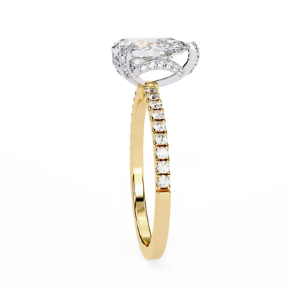 Eternal Drop Pear Lab Grown Diamond Ring