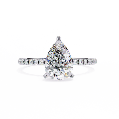 Eternal Drop Pear Lab Grown Diamond Ring