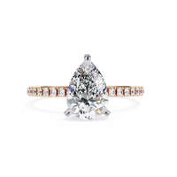 Eternal Drop Pear Lab Grown Diamond Ring - Ophiratbf
