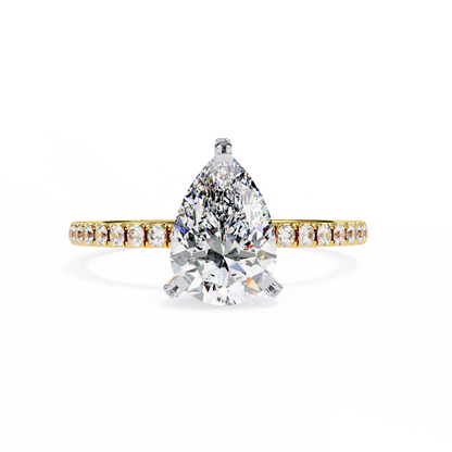Eternal Drop Pear Lab Grown Diamond Ring