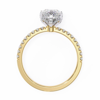 Eternal Drop Pear Lab Grown Diamond Ring - Ophiratbf