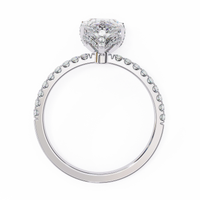Eternal Drop Pear Lab Grown Diamond Ring - Ophiratbf