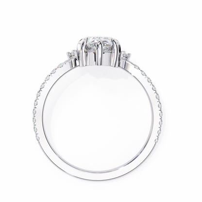 Fleur Radiance Pear Lab Grown Diamond Ring