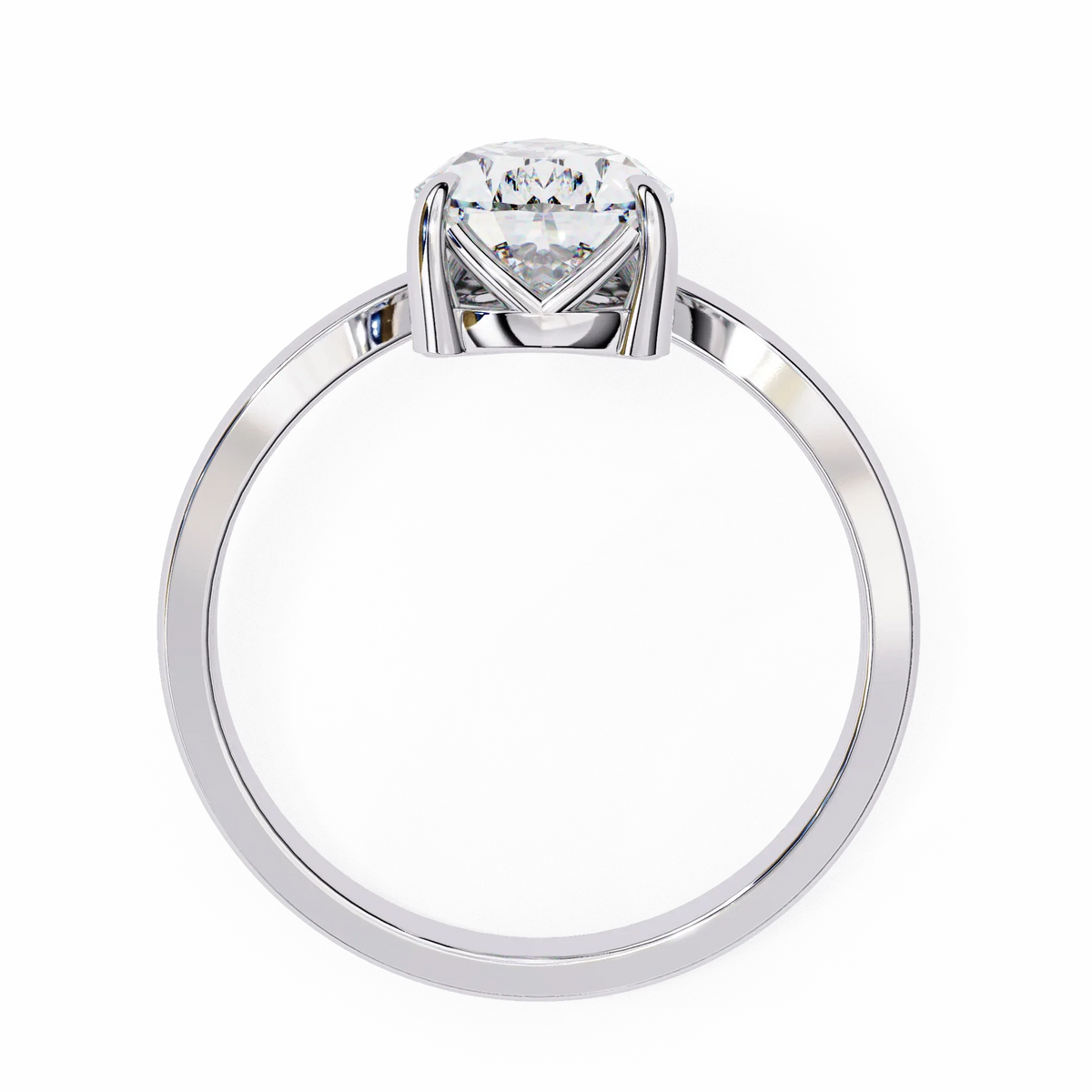 Aurora Grace Pear Lab Grown Diamond Ring - Ophiratbf