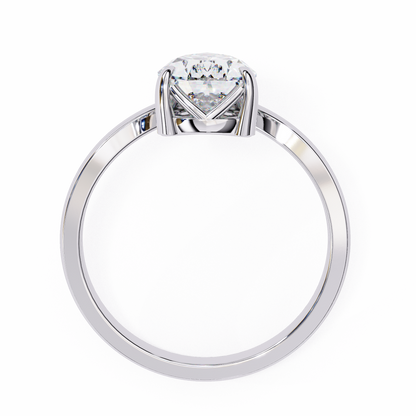 Aurora Grace Pear Lab Grown Diamond Ring