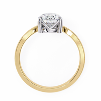 Aurora Grace Pear Lab Grown Diamond Ring - Ophiratbf
