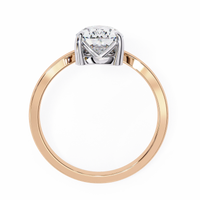 Aurora Grace Pear Lab Grown Diamond Ring - Ophiratbf