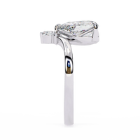 Aurora Grace Pear Lab Grown Diamond Ring - Ophiratbf