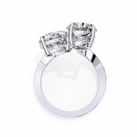 Aurora Duo Lab Grown Diamond Bypass Ring - Ophiratbf