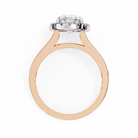Grandeur Halo Oval Lab Grown Diamond Ring - Ophiratbf
