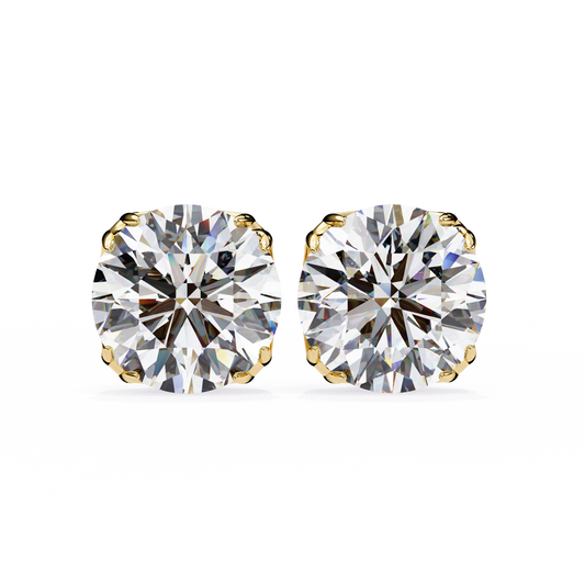 Solstice Six Prong Lab Grown Diamond Studs