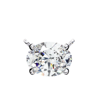 Elowen Oval Lab-Grown Diamond Necklace - Ophiratbf
