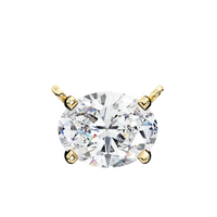 Elowen Oval Lab-Grown Diamond Necklace - Ophiratbf