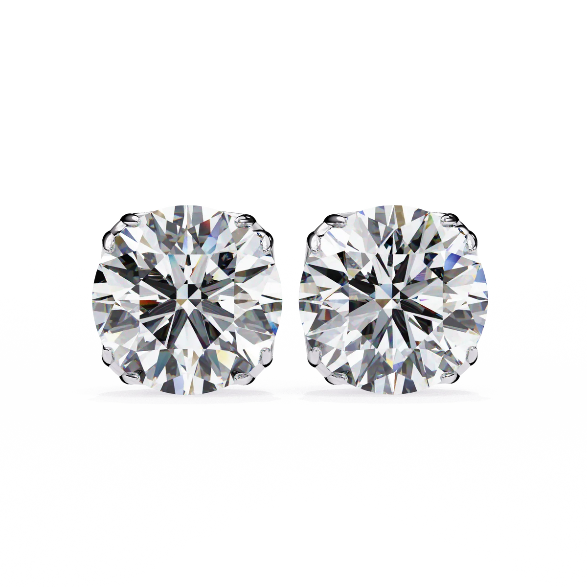 Solstice Six Prong Lab Grown Diamond Studs - Ophiratbf