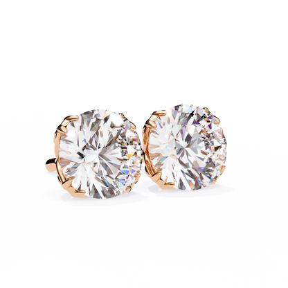 Solstice Six Prong Lab Grown Diamond Studs