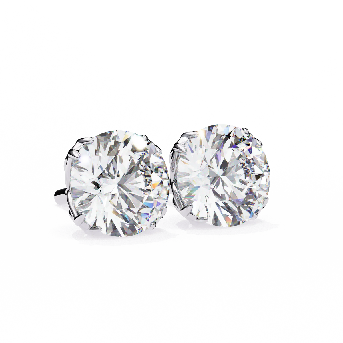 Solstice Six Prong Lab Grown Diamond Studs - Ophiratbf