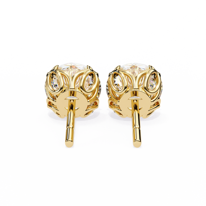 Solstice Six Prong Lab Grown Diamond Studs