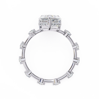 Celestial Crown Pear Lab Grown Diamond Ring - Ophiratbf