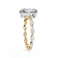 Elysian Marquise Oval Lab Grown Diamond Ring - Ophiratbf