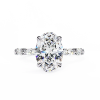 Elysian Marquise Oval Lab Grown Diamond Ring - Ophiratbf