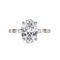 Elysian Marquise Oval Lab Grown Diamond Ring - Ophiratbf