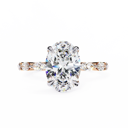 Elysian Marquise Oval Lab Grown Diamond Ring