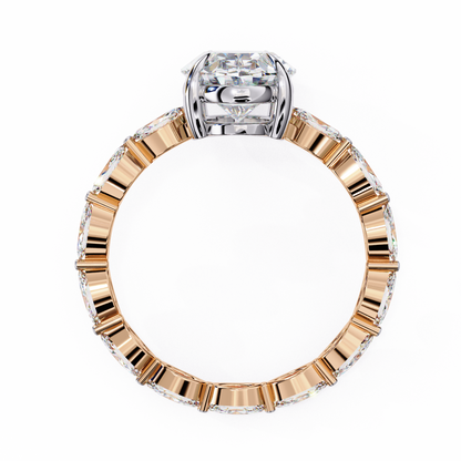 Elysian Marquise Oval Lab Grown Diamond Ring