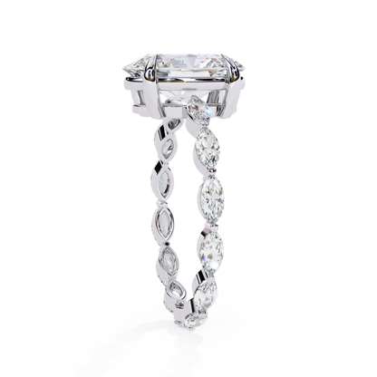 Elysian Marquise Oval Lab Grown Diamond Ring